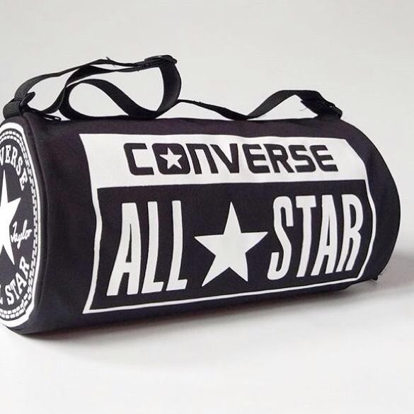 Converse Túi Đeo Chéo Màu Đen Thời Trang Năng Động Cho Nữ