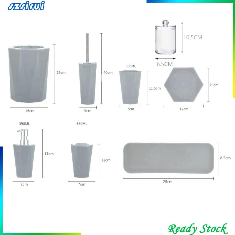 Cốc Đựng Bàn Chải Đánh Răng Và Xà Phòng Tiện Dụng Cho Phòng Tắm