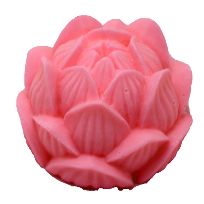 Khuôn Làm Bánh Handmade Hình Hoa Sen 3d Bằng Silicone