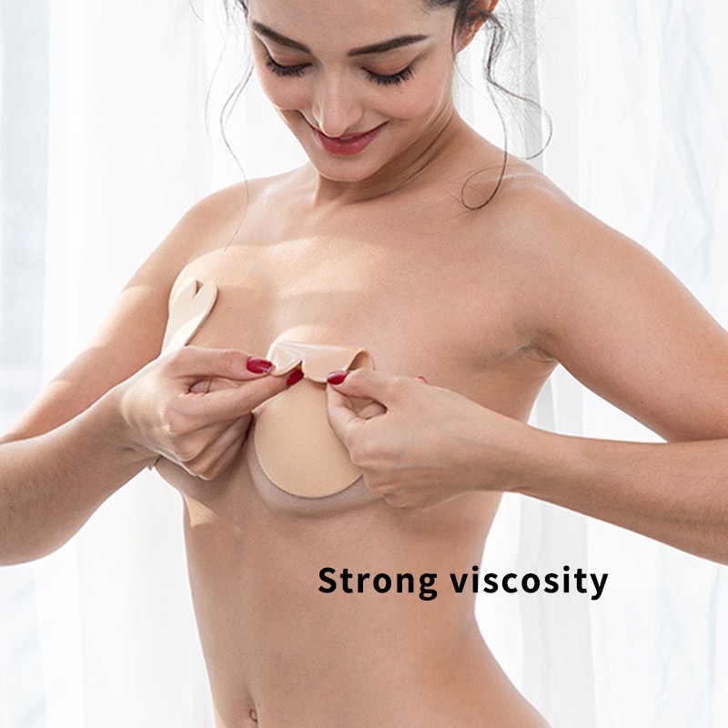 Miếng Dán Nhũ Hoa Thiết Kế Hình Tai Thỏ Dễ Thương Thoáng Khí Dành Cho Nữ