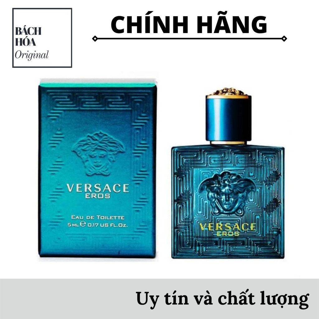 [Chính hãng] Nước hoa Versace EROS Mini EDT 5ml - FULL BOX