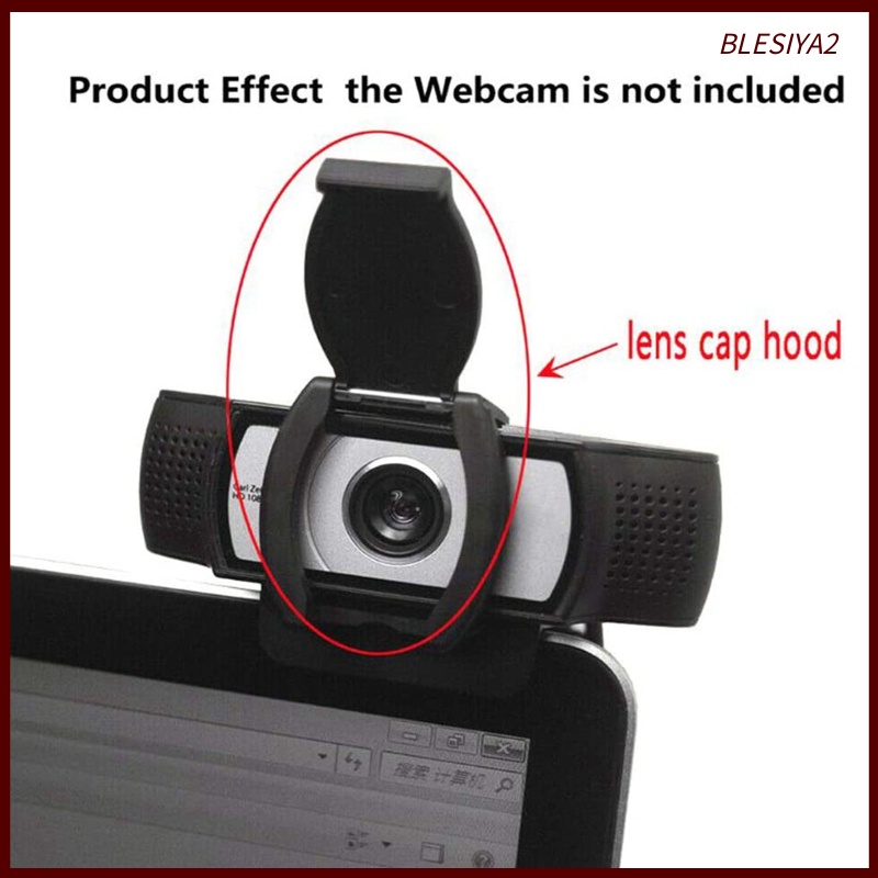 [BLESIYA2] Protects Lens Cap Hood Cover Fits for Logitech HD Pro Webcam C920 C922 C930e