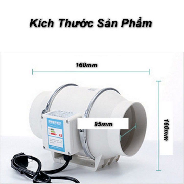 Quạt hút thông gió tròn Li Tâm Silent ClearPower - Home and Garden