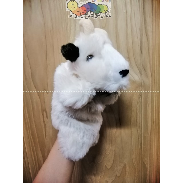 Rối bàn tay hình các con vật - hình con Dê tai đen