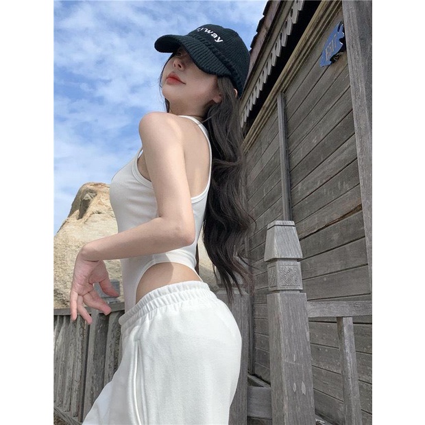 Áo Liền Quần Bodysuit Ba Lỗ Ôm Body Trơn Quyến Rũ Thời Trang Mùa Hè Nóng Bỏng A5320 | BigBuy360 - bigbuy360.vn