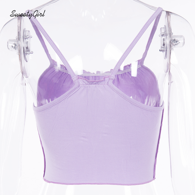 Áo Croptop Nữ Không Tay Thời Trang Quyến Rũ