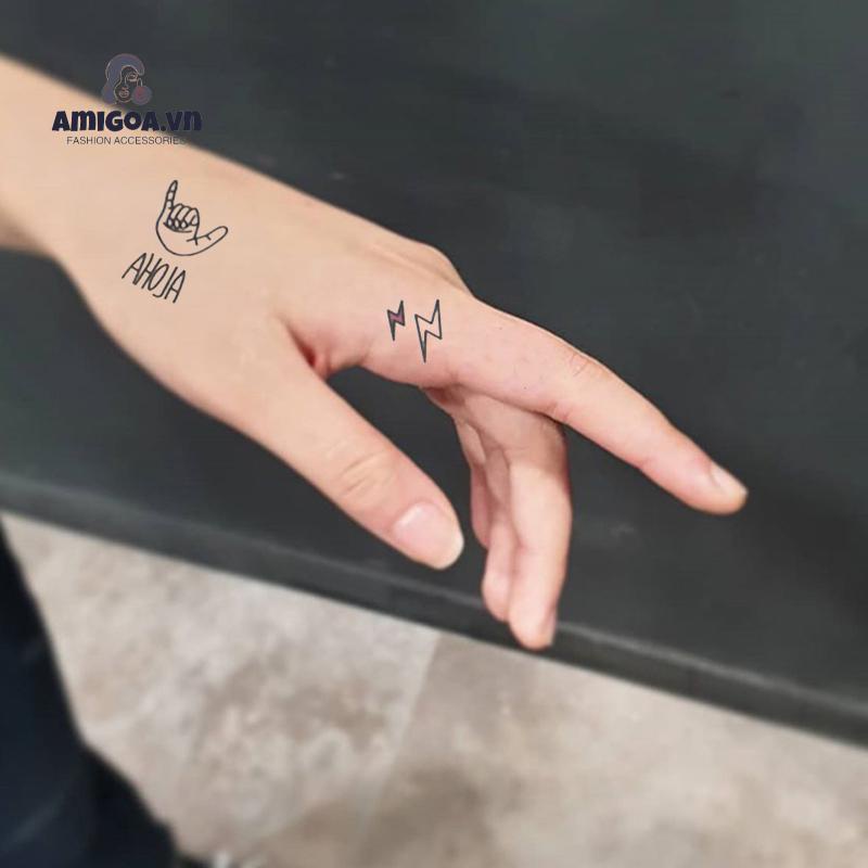 ✨✨Hình xăm mini cá tính DIY phong cách