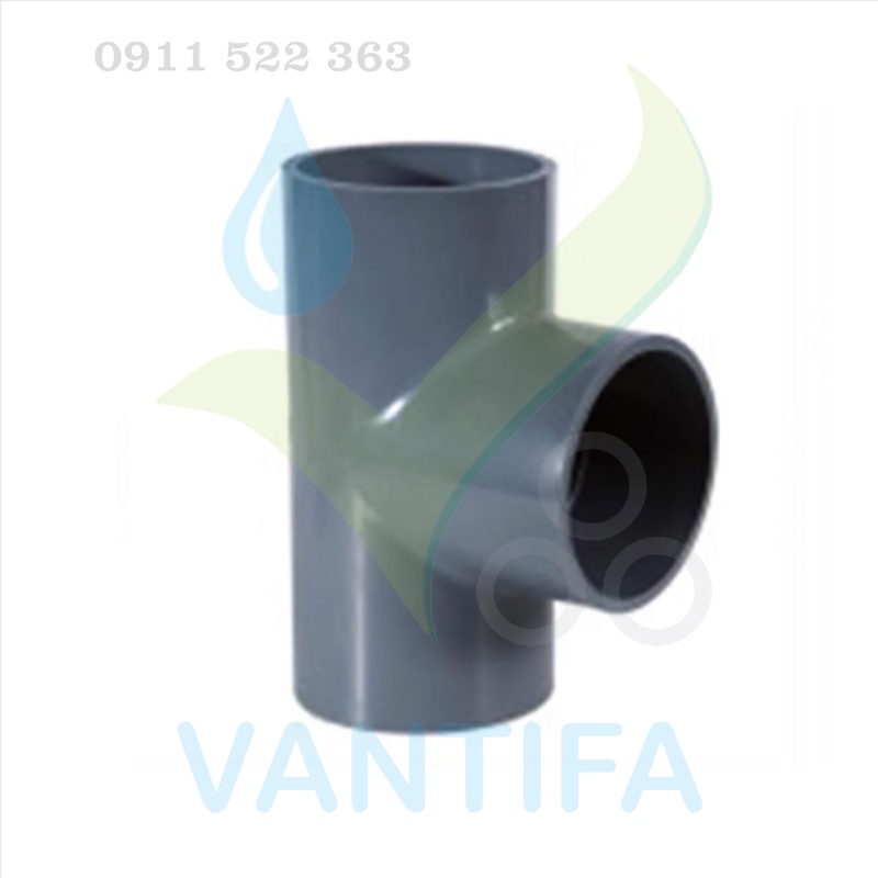 Tê PVC 16/21/27/34 mm nhựa uPVC cao cấp dùng cho hệ thống tưới cây, nước sinh hoạt