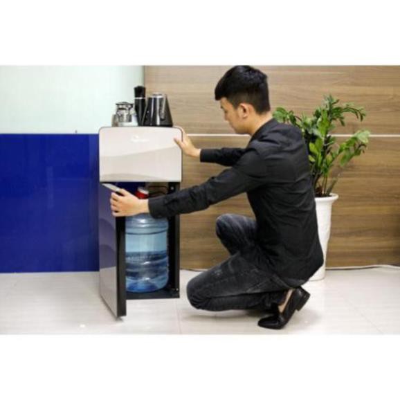 [BH 24 THÁNG] Cây nước nóng lạnh kết hợp bàn pha trà - cafe WD1170E, bình lọc máy lọc nước nóng lạnh mini công nghệ Nhật