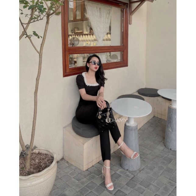 Set Cổ U &quot;Bigsize&quot; Viền Bèo
