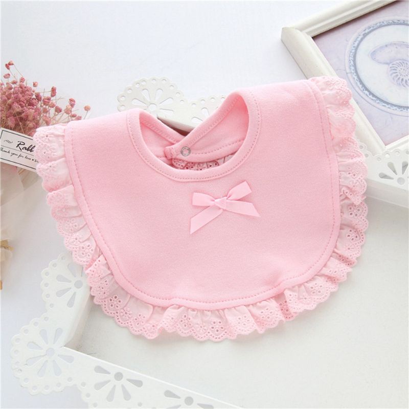 Yếm Ăn Vải Cotton Thân Thiện Với Da Dành Cho Bé Trai Và Bé Gái