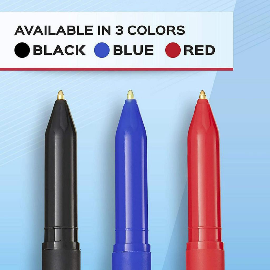 COMBO 4 BÚT BI PAPER MATE ĐEN NGÒI NÉT VỪA Write Bros Ballpoint Pens, Medium Point (1.0mm), Black