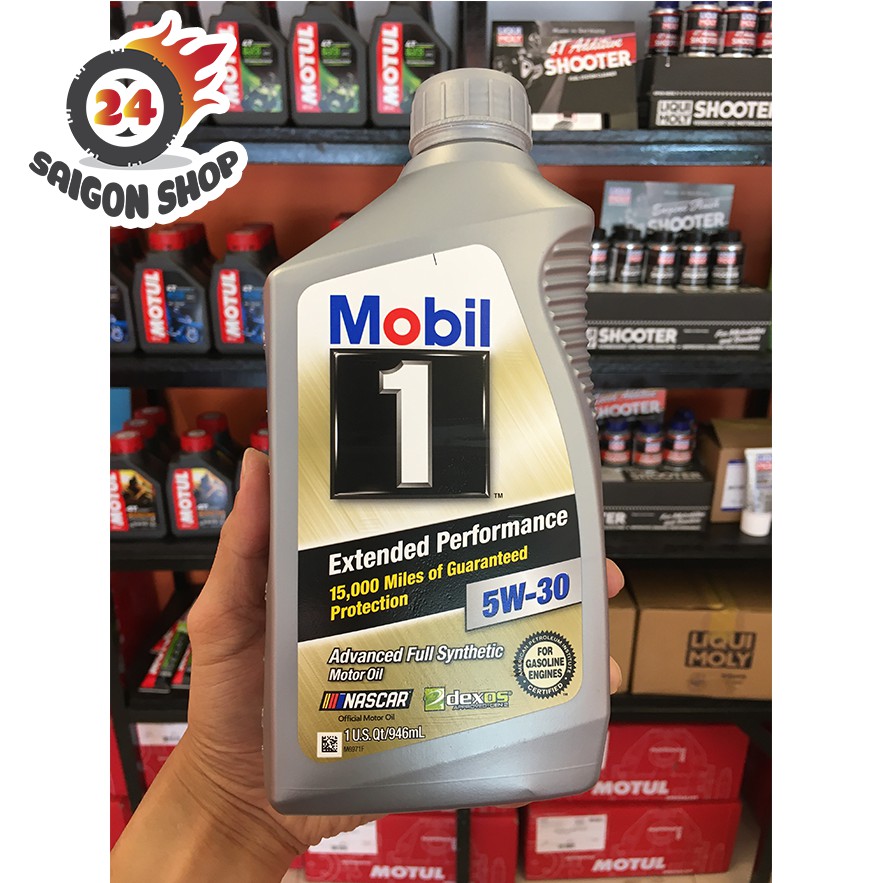 NHỚT MOBIL 1 GOLD 5W30 EXTENDED PERFORMANCE Tổng Hợp Toàn Phần