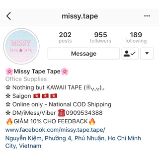 [ORDER] Washi tape