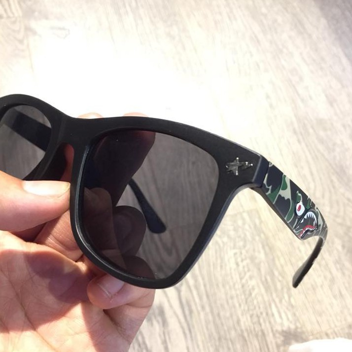 [Ảnh thật+ FREESHIP] Kính Bape Shark Hàng Siêu cấp, mắt kính đen Bape VN | BigBuy360 - bigbuy360.vn