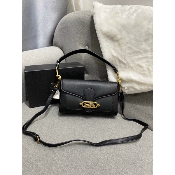 TÚI ĐEO CHÉO VÀ ĐEO VAI NỮ C0ACH SIZE 25 CÓ 2 DÂY ĐEO KHOÁ CÀI FULLBOX