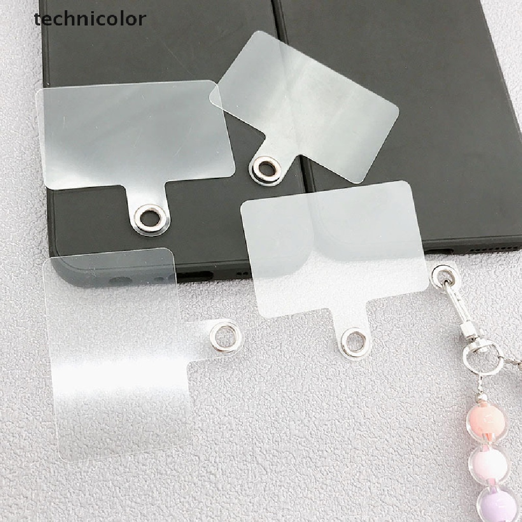 Set 5 Dây Đeo Thẻ Gắn Điện Thoại Cố Định Chống Thất Lạc Không Cần Lỗ Kẹp Trong Suốt TYG