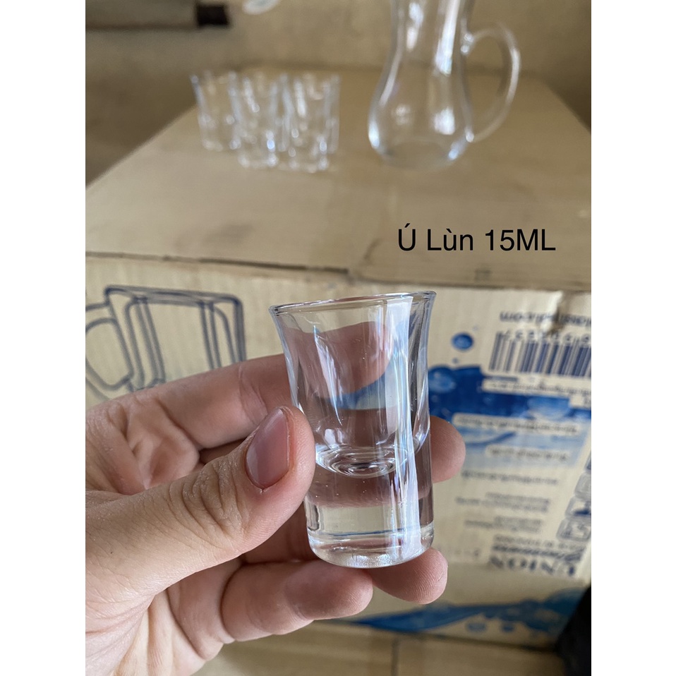 Bộ 6 Ly Rượu Nhỏ Thuỷ Tinh Cao Cấp 15-35ML
