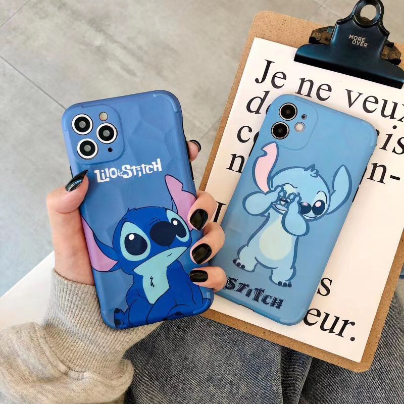 Ốp điện thoại in họa tiết Stitch đáng yêu cho iPhone 7PLUS 8 + X XR XSMAX 11 11PROMAX SE2020