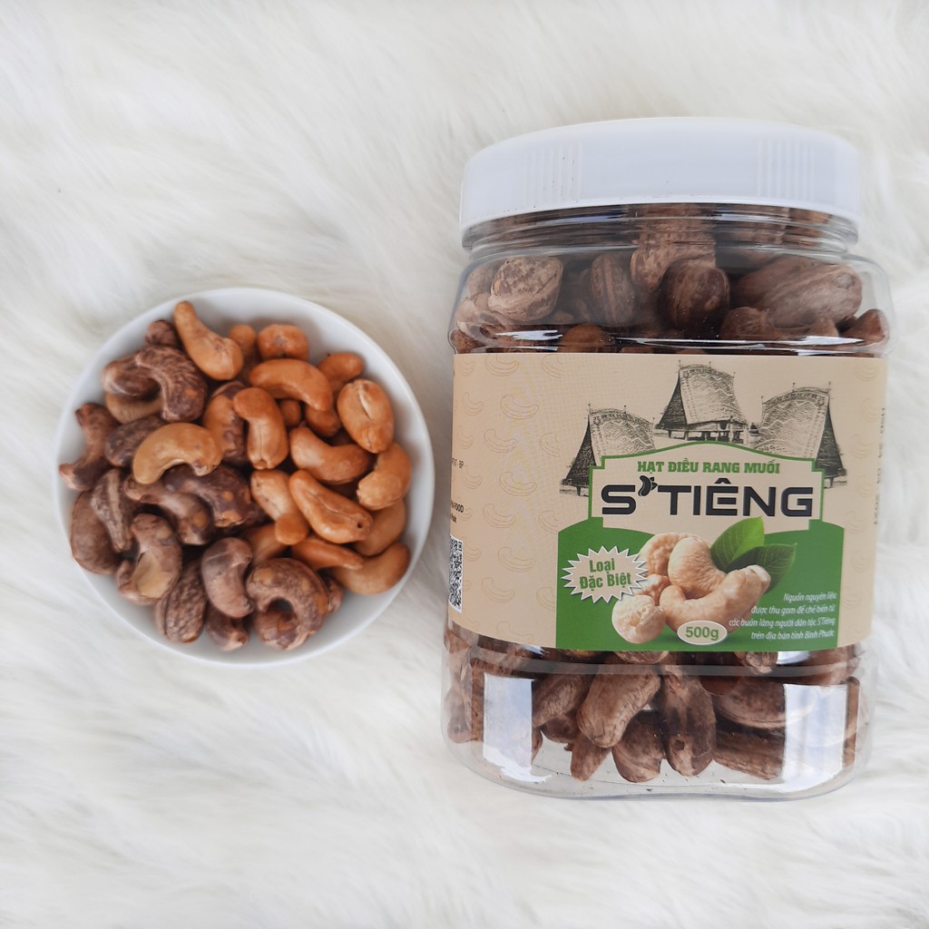 1KG Hạt Điều Rang Muối Nguyên Hạt Loại B Ngon S'Tiêng | BigBuy360 - bigbuy360.vn
