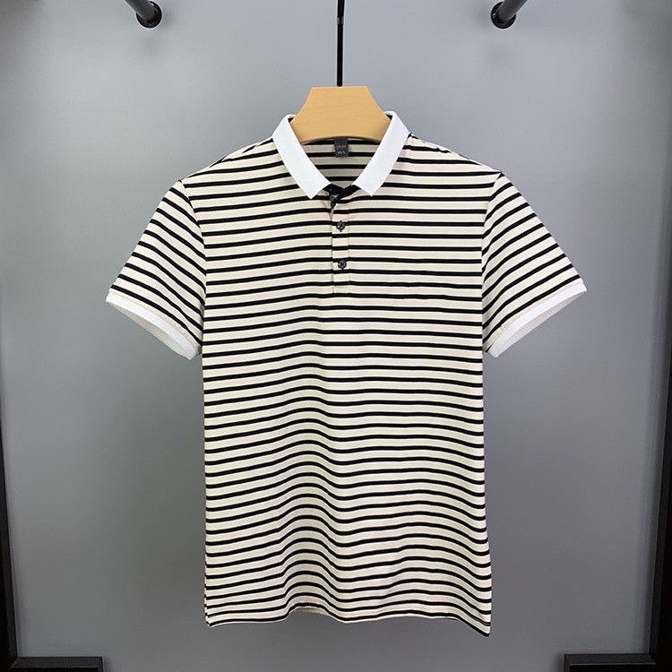 Áo Thun Polo Ngắn Tay Mau Khô Thời Trang Cho Nam
