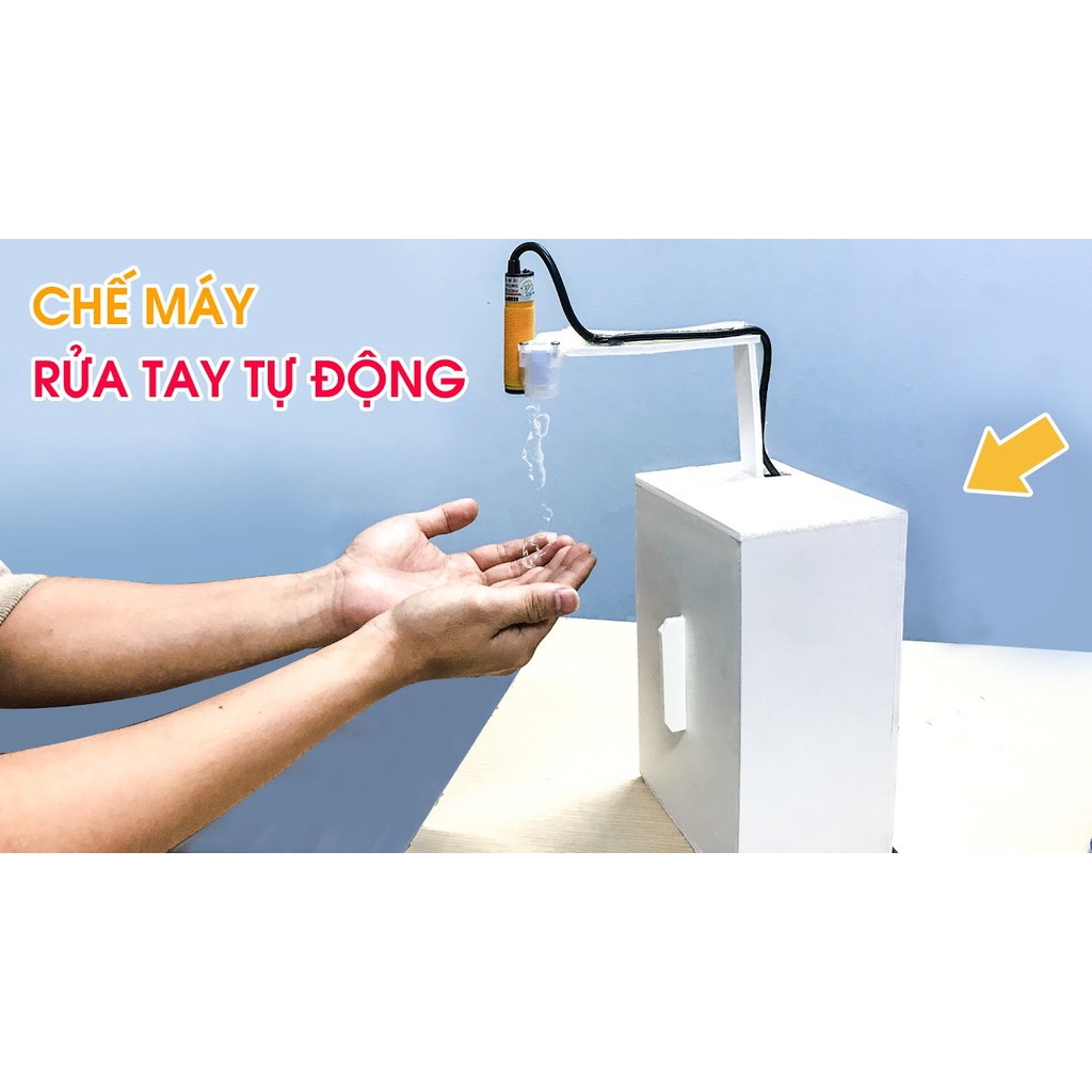 Máy Bơm Mini 6-12V Chế Máy Rửa Tay Bơm Mini 12V MB385 MB365