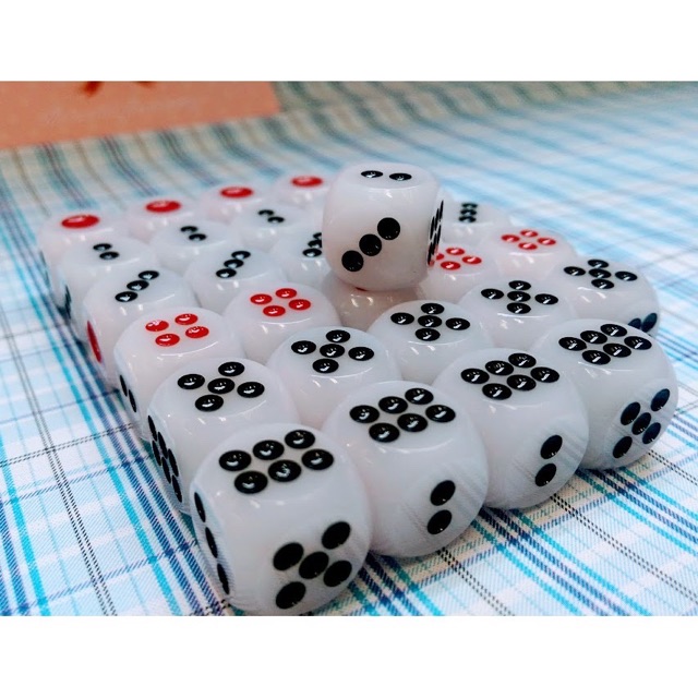 Xí ngầu xương, xí ngầu cao cấp nghệ hoa 1v xịn loại 1 đủ kích cỡ 11, 12, 13, 14 ly