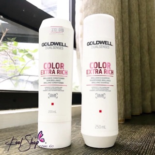 DẦU GỘI/XẢ SIÊU DƯỠNG MÀU GOLDWELL COLOR EXTRA RICH