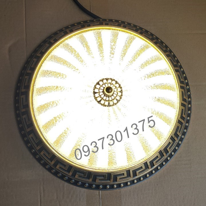 Đèn Ốp Trần Trang Trí C011 Đường Kính D320mm Đèn Led 3 Chế Độ Ánh Sáng - Bảo Hành 2 Năm
