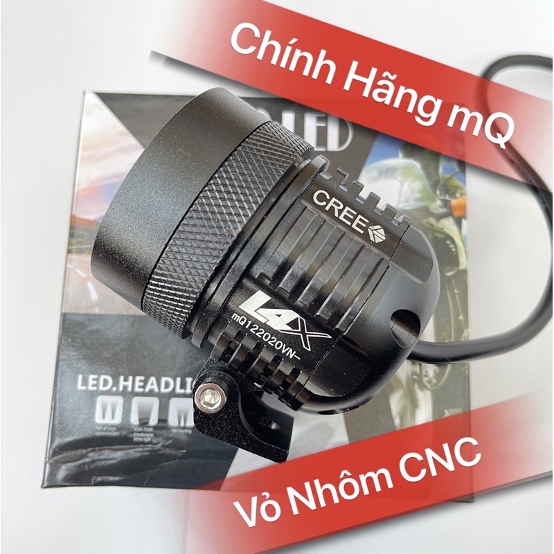 👑 ĐÈN TRỢ SÁNG L4X CREE 2021 👑 CHÍNH HÃNG mQ 35W + BẢO HÀNH 1 NĂM 👑