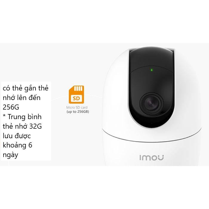 [Mã 267ELSALE hoàn 7% đơn 300K] Camera Wifi IMOU Ranger 2 Full HD 1080P - Xoay 360 | BigBuy360 - bigbuy360.vn