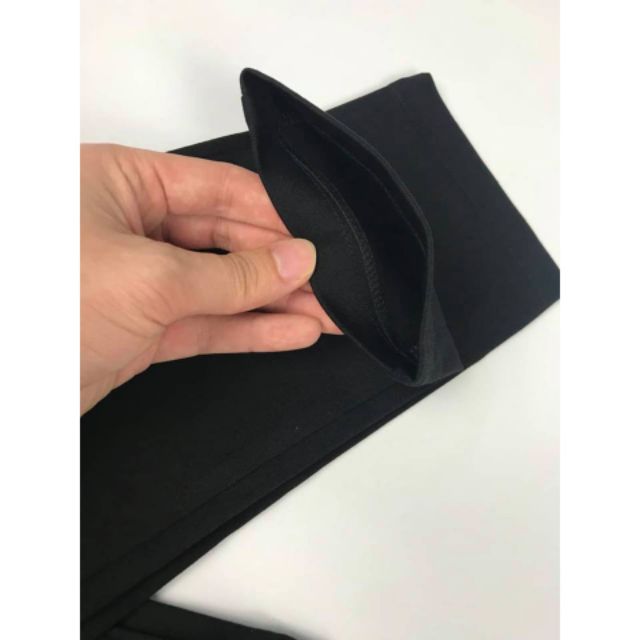 Quần legging umi hàn phối cạp sọc