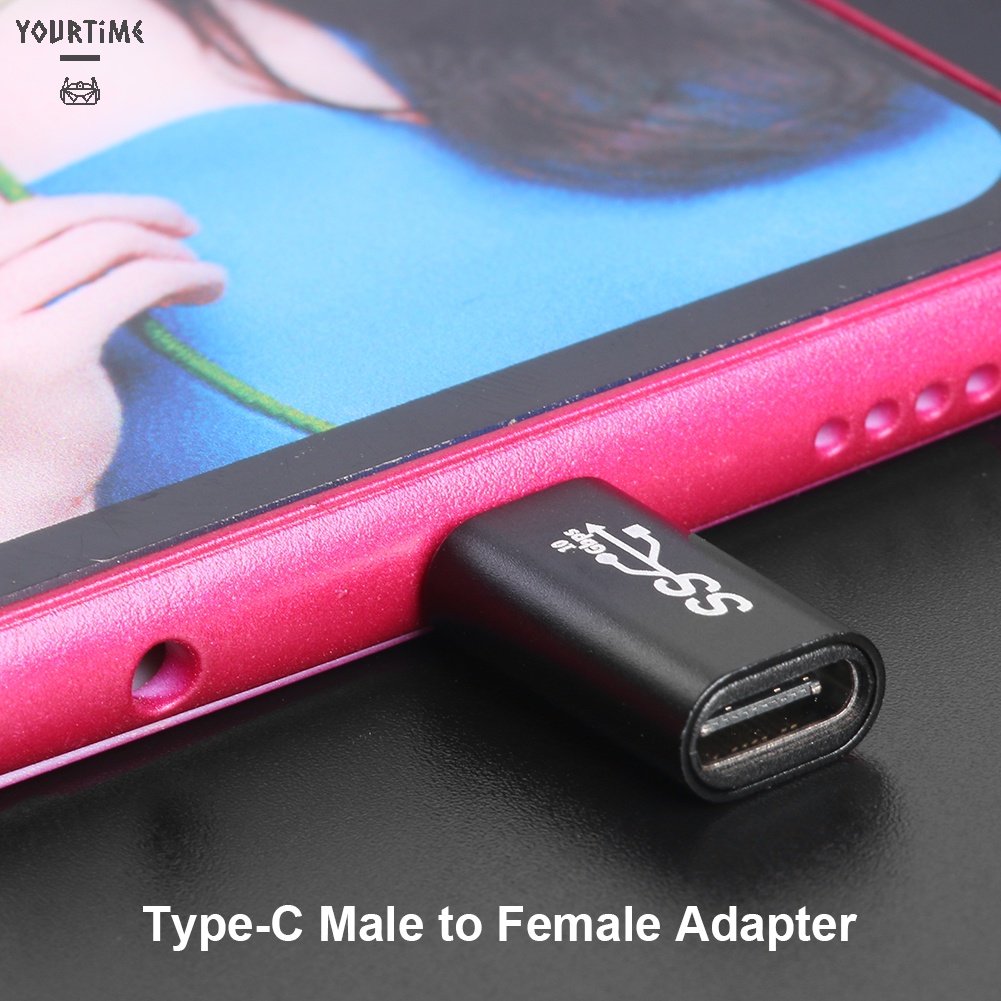 Đầu chuyển đổi USB Type C sang USB Type C 10Gbps 100W PD cho điện thoại laptop máy tính bảng