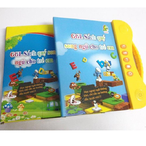 [Phiên Bản Mới nhất] Sách Nói Điện Tử Song Ngữ Anh- Việt Giúp Trẻ Học Tốt Tiếng Anh- Cho Bé Từ 1- 7 Tuổi