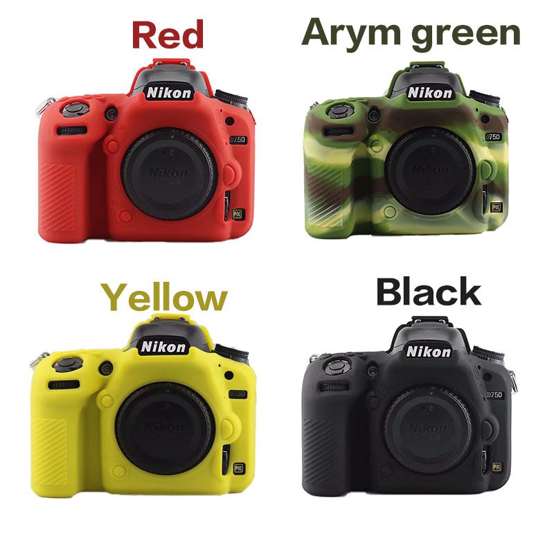 Vỏ silicon bảo vệ máy ảnh Nikon D750