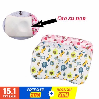 Gối cao su non mềm mại êm ái cho bé 21x35x3cm