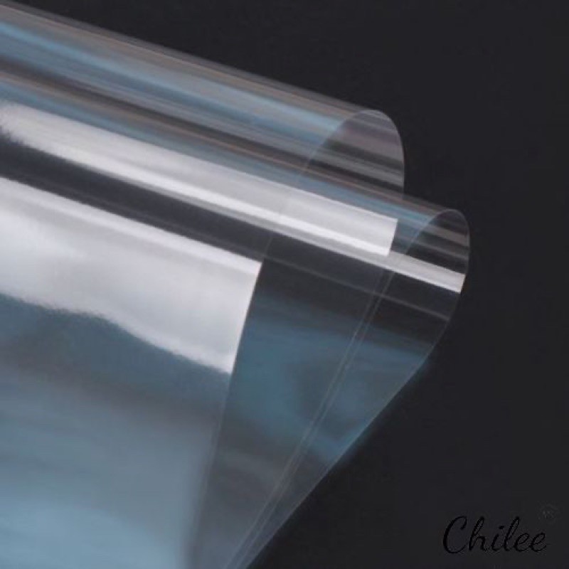 Tập 50 tờ bóng kính trong gói hoa phong cách hàn Quốc