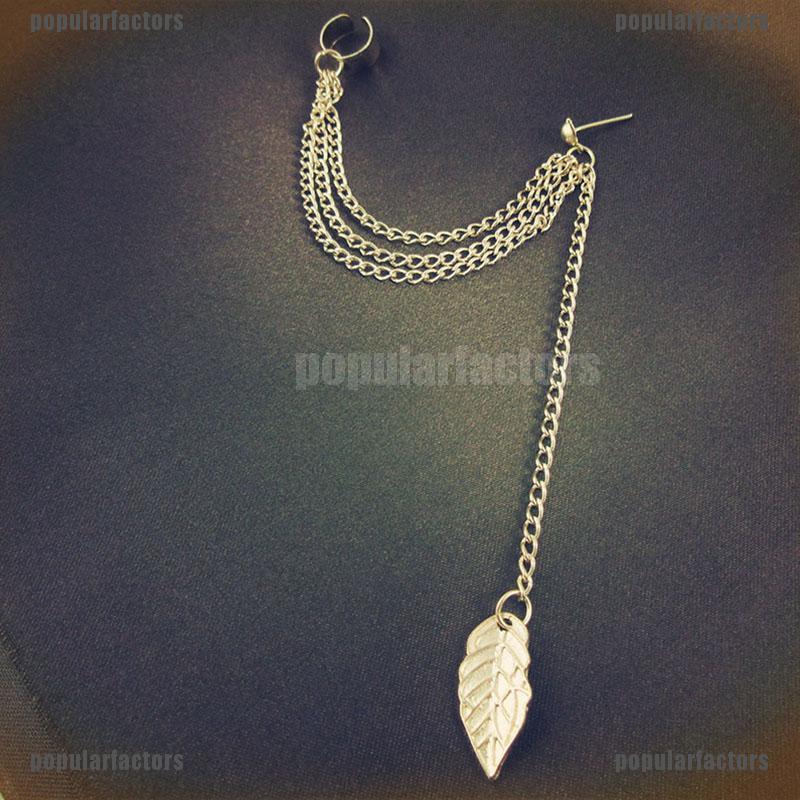 Bông Tai Hình Chiếc Lá Thời Trang Dành Cho Nữ