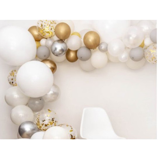 Set bóng trang trí tiêc sinh nhật, phòng cưới , thôi nôi ,tiệc trong nhà ,ngoài trời.