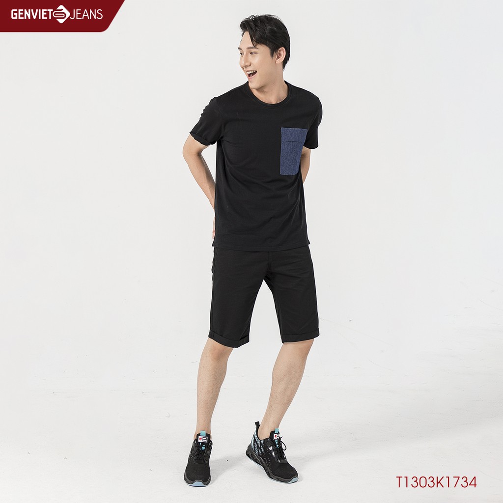 Quần Ngố Kaki Nam Xắn Ống T1303K1734 GENVIET