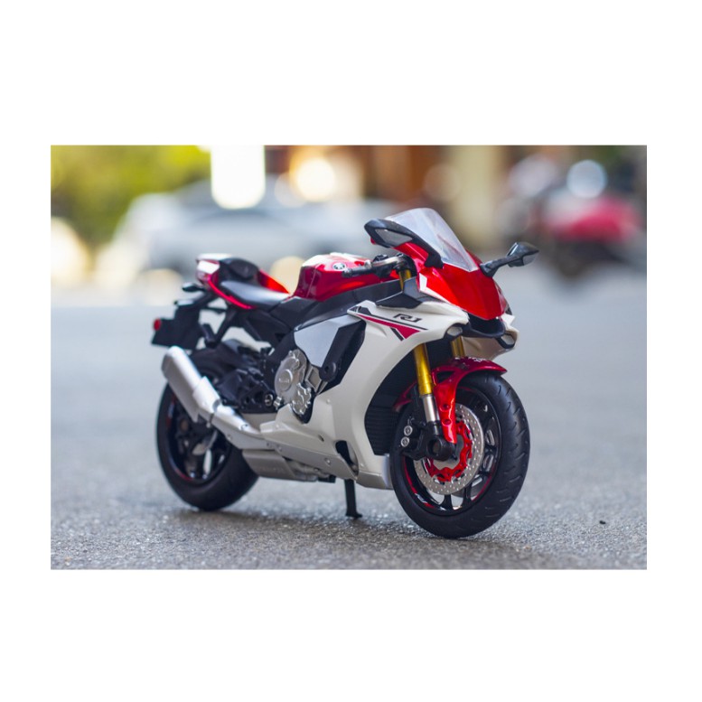 Mô hình moto Yamaha R1 tỉ lệ 1:12 hãng MSZ