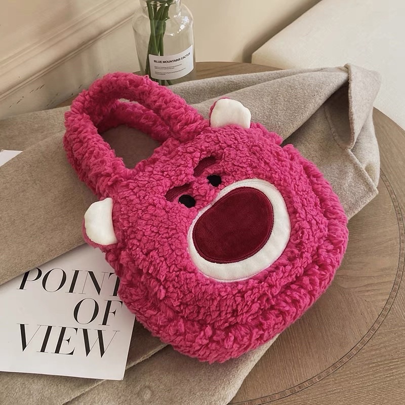 DISNEY HANDBAG-TÚI LÔNG HOẠT HÌNH. KÈM ẢNH FEEDBACK
