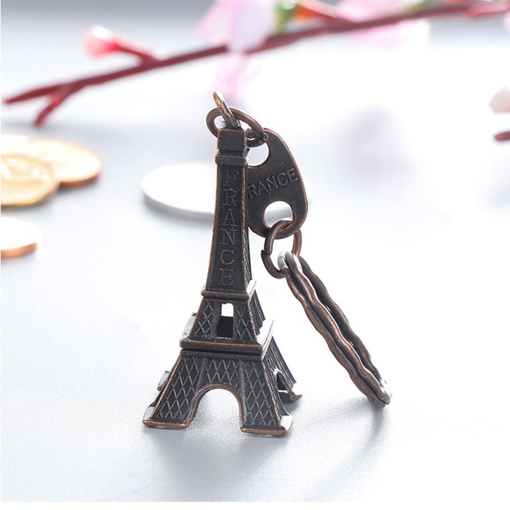 Paris Tour Decoration Ornament Ring Key Chain Eiffel Tower