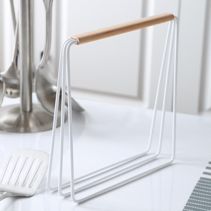 Giá Treo Khăn Nhà Bếp, Giá Xoay 360 Và Gấp Gọn Để Phơi Khăn Lau Bếp Phong Cách Nhật BlueBell