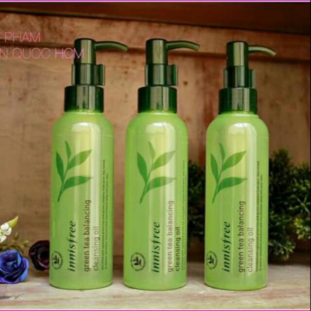 Dầu tẩy trang INNISFREE Green Tea Balancing Cleansing Oil