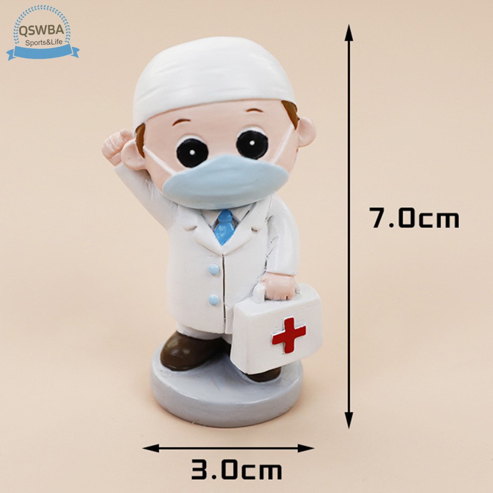 Mô Hình Bác Sĩ / Y Tá Phong Cách Bắc Âu Dùng Trang Trí Phòng Khách