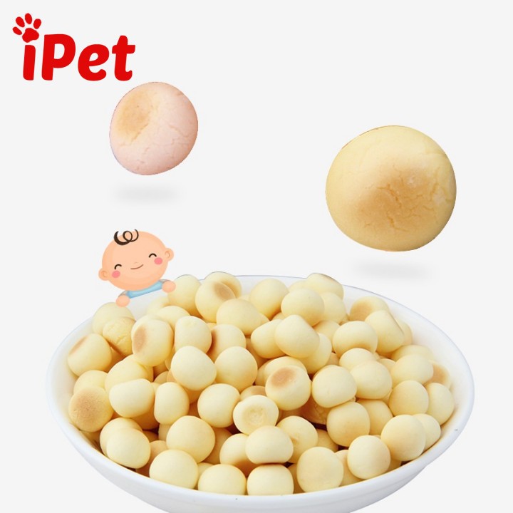 Thức Ăn Hamster - Bánh Bột Sữa Macaron 50gr- iPet Shop