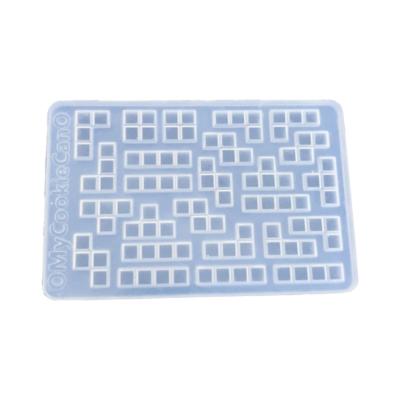 Khuôn Silicone Làm Móc Khóa Hình Bánh Donut