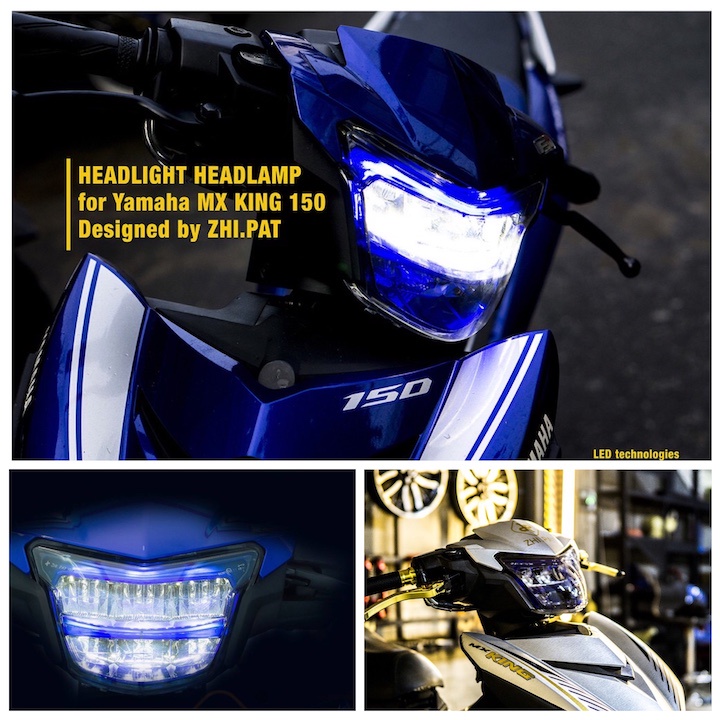 [Chính hãng] Đèn pha LED 2 tầng Yamaha Exciter 150 – Sporty 2019 mới