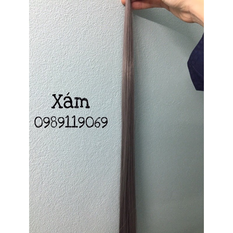 TÓC LIGHT NỐI MÀU XÁM KHÓI